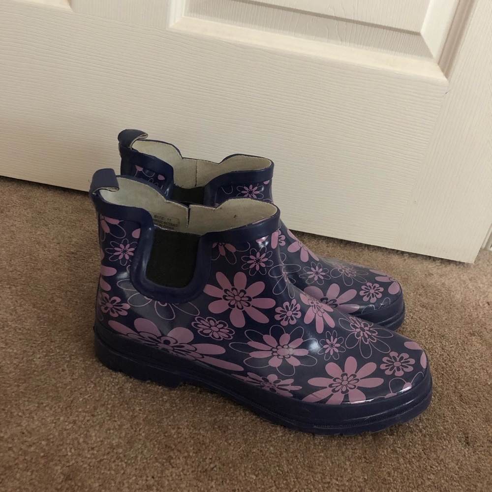 Ankle Rain Boots